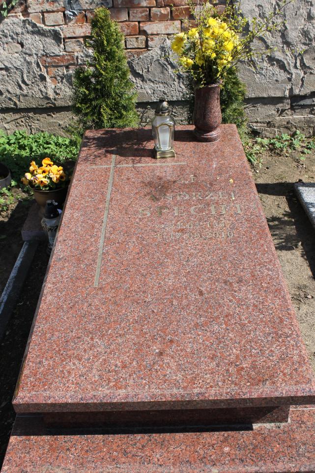 Andrzej Specht 1947 Starogard Gdański ś. Mateusza - Grobonet - Wyszukiwarka osób pochowanych