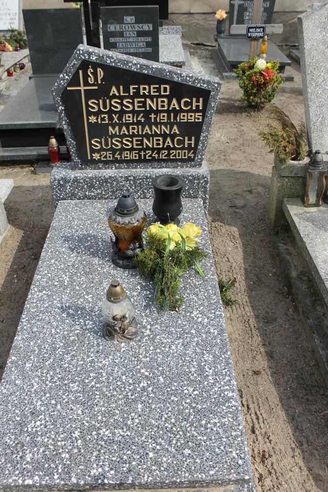 Marianna Sussenbach 1916 Starogard Gdański ś. Mateusza - Grobonet - Wyszukiwarka osób pochowanych