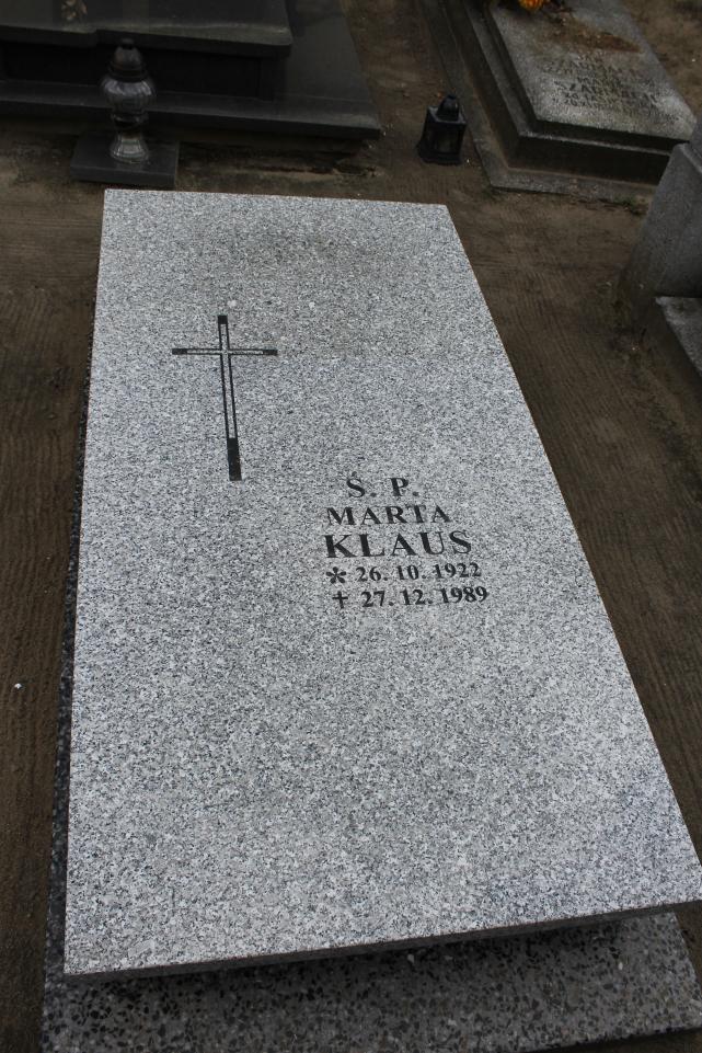 Marta Klaus 1922 Starogard Gdański ś. Mateusza - Grobonet - Wyszukiwarka osób pochowanych