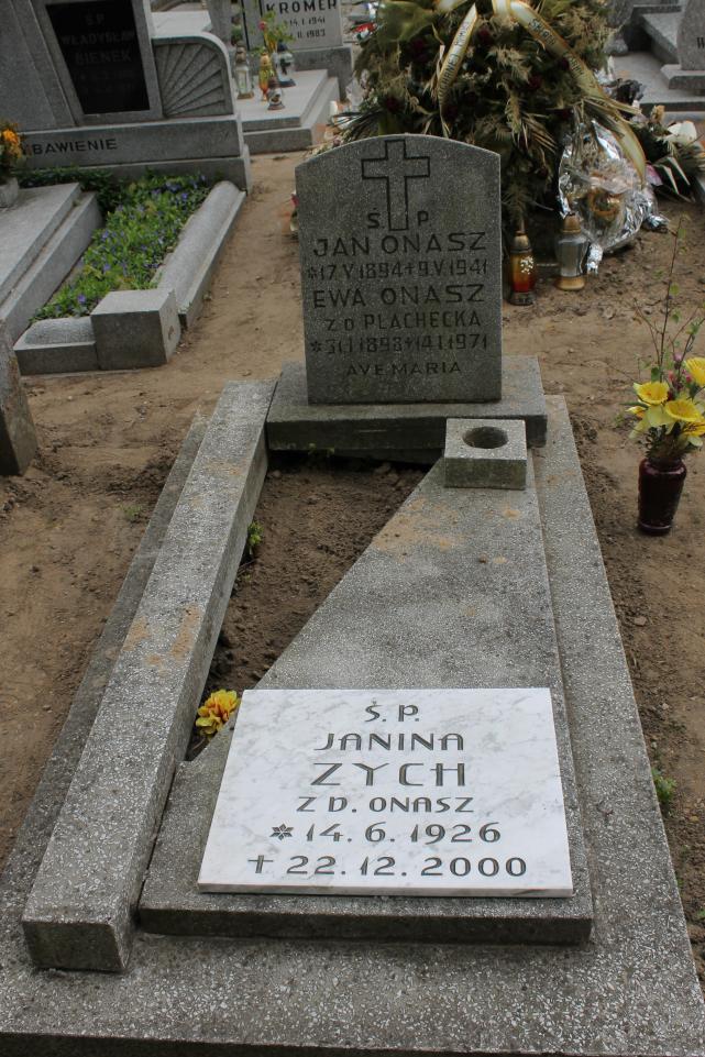 Janina Zych 1926 Starogard Gdański ś. Mateusza - Grobonet - Wyszukiwarka osób pochowanych