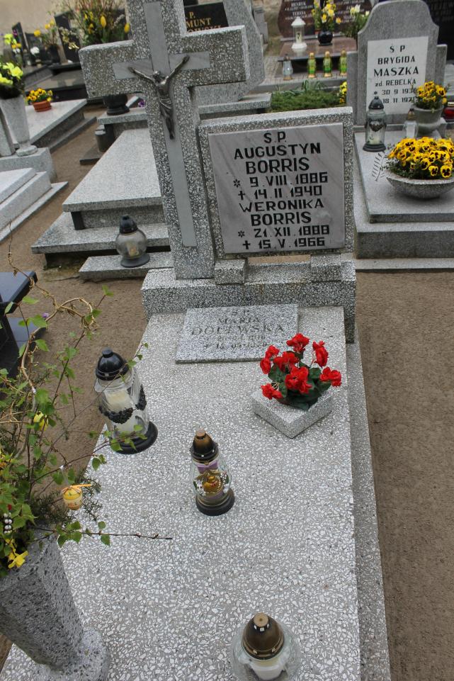 Weronika Borris 1888 Starogard Gdański ś. Mateusza - Grobonet - Wyszukiwarka osób pochowanych