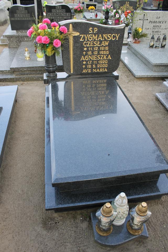 Czesław Zygmański 1916 Starogard Gdański ś. Mateusza - Grobonet - Wyszukiwarka osób pochowanych