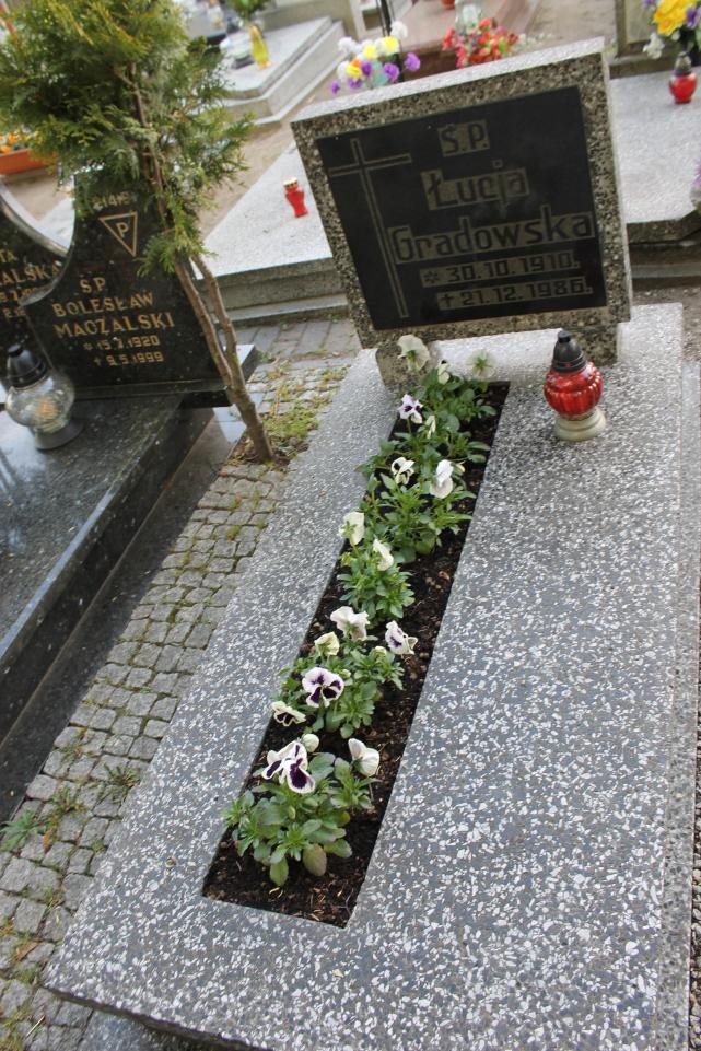 Łucja Gradowska 1910 Starogard Gdański ś. Mateusza - Grobonet - Wyszukiwarka osób pochowanych