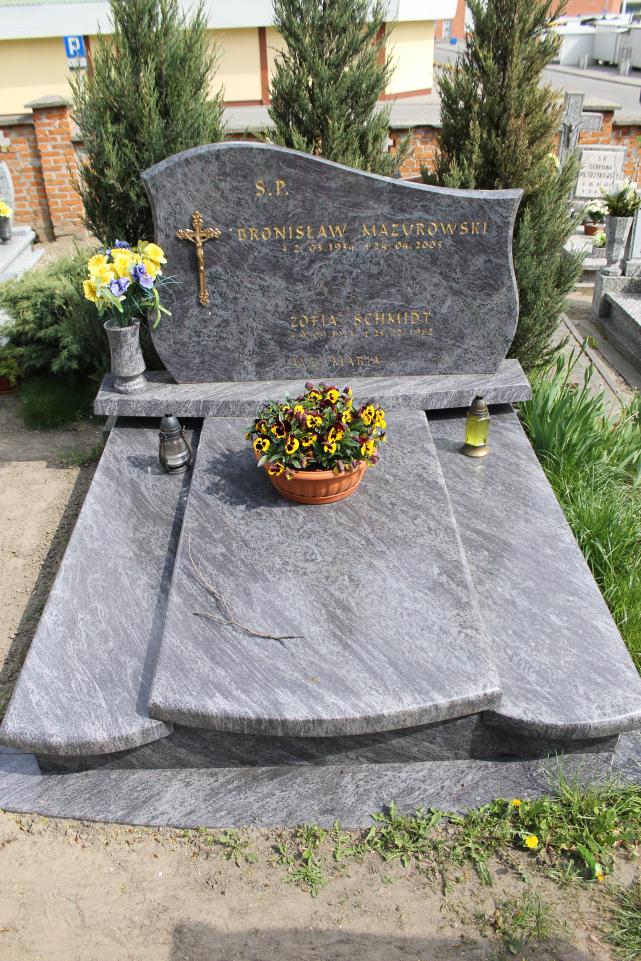 Zofia Schmidt Starogard Gdański ś. Mateusza - Grobonet - Wyszukiwarka osób pochowanych