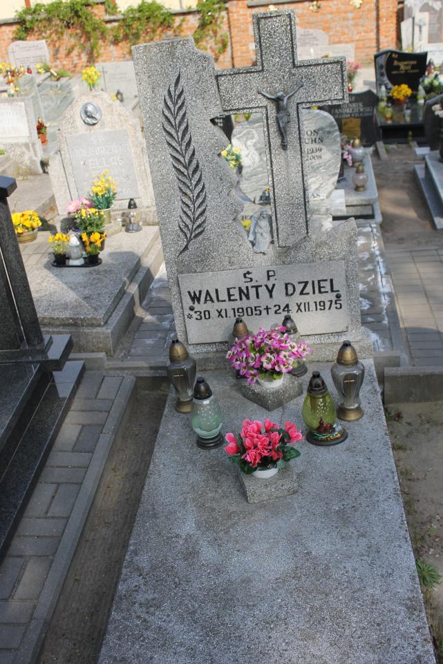 Walenty Dziel 1905 Starogard Gdański ś. Mateusza - Grobonet - Wyszukiwarka osób pochowanych