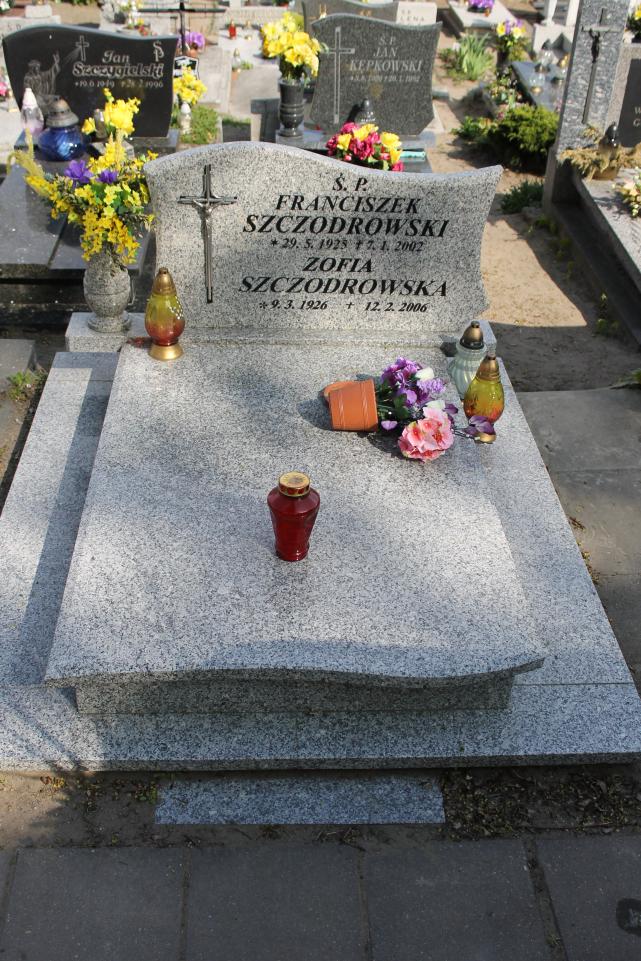 Franciszek Szczodrowski 1925 Starogard Gdański ś. Mateusza - Grobonet - Wyszukiwarka osób pochowanych