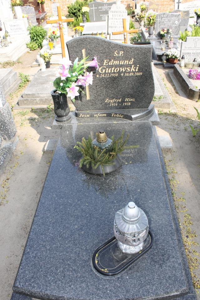 Edmund Gutowski 1950 Starogard Gdański ś. Mateusza - Grobonet - Wyszukiwarka osób pochowanych