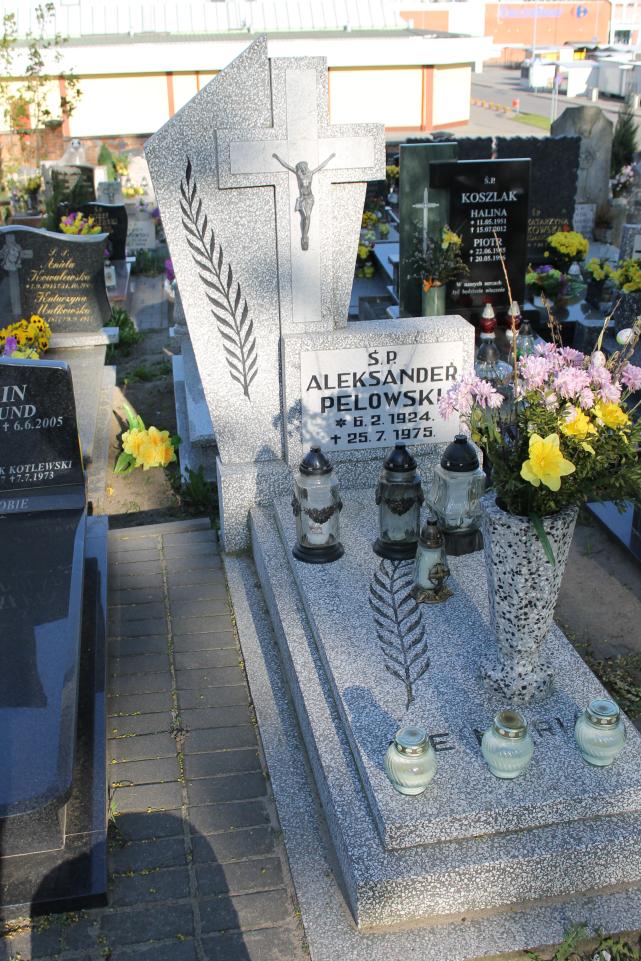 Aleksandra Pelowski 1924 Starogard Gdański ś. Mateusza - Grobonet - Wyszukiwarka osób pochowanych