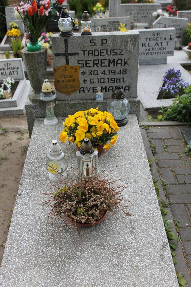 Łukasz Seremak Starogard Gdański ś. Mateusza - Grobonet - Wyszukiwarka osób pochowanych