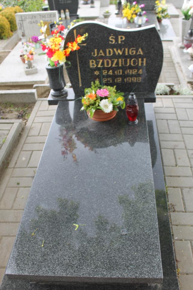 Jadwiga Badziuch 1924 Starogard Gdański ś. Mateusza - Grobonet - Wyszukiwarka osób pochowanych