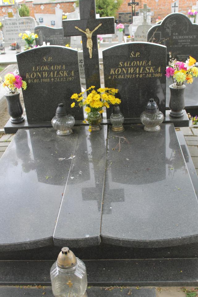 Leokadia Konwalska 1908 Starogard Gdański ś. Mateusza - Grobonet - Wyszukiwarka osób pochowanych