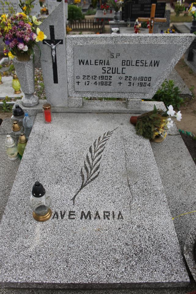 Waleria Szulc 1902 Starogard Gdański ś. Mateusza - Grobonet - Wyszukiwarka osób pochowanych