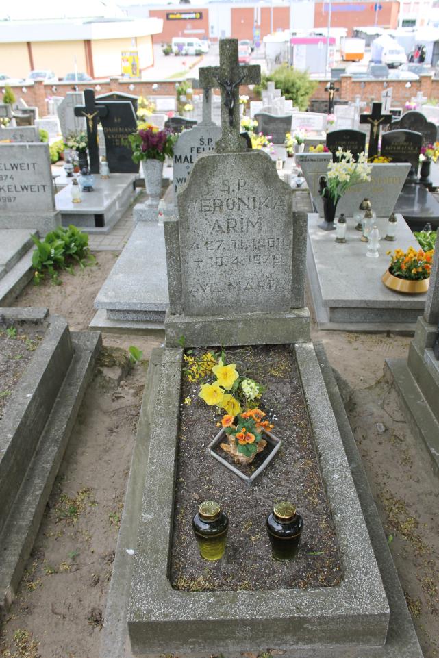 Weronika Arim 1900 Starogard Gdański ś. Mateusza - Grobonet - Wyszukiwarka osób pochowanych