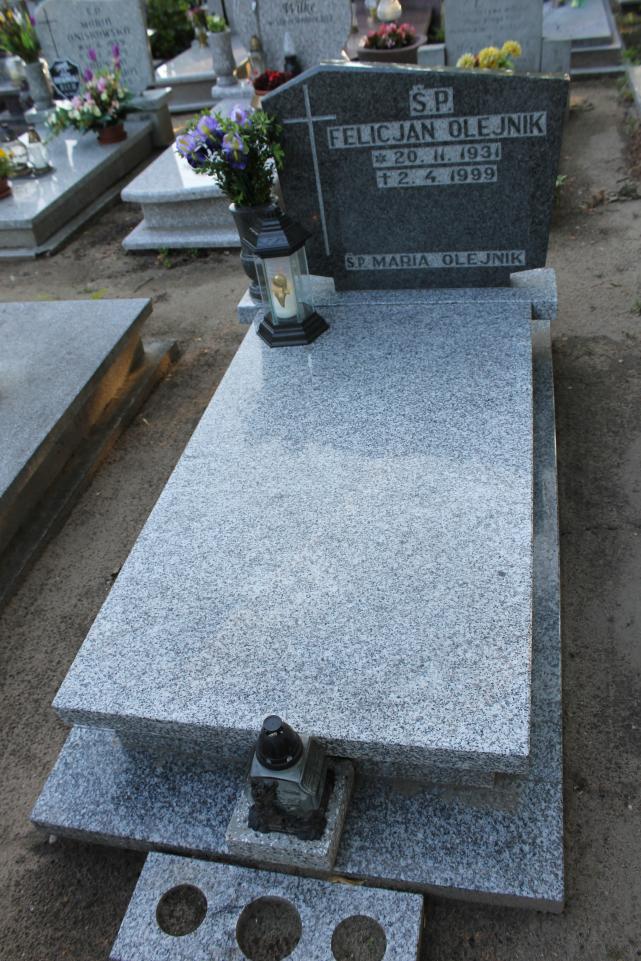 Felicjan Olejnik 1931 Starogard Gdański ś. Mateusza - Grobonet - Wyszukiwarka osób pochowanych