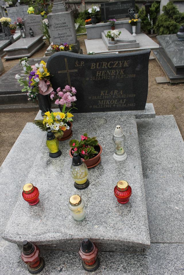 Henryk Burczyk 1932 Starogard Gdański ś. Mateusza - Grobonet - Wyszukiwarka osób pochowanych