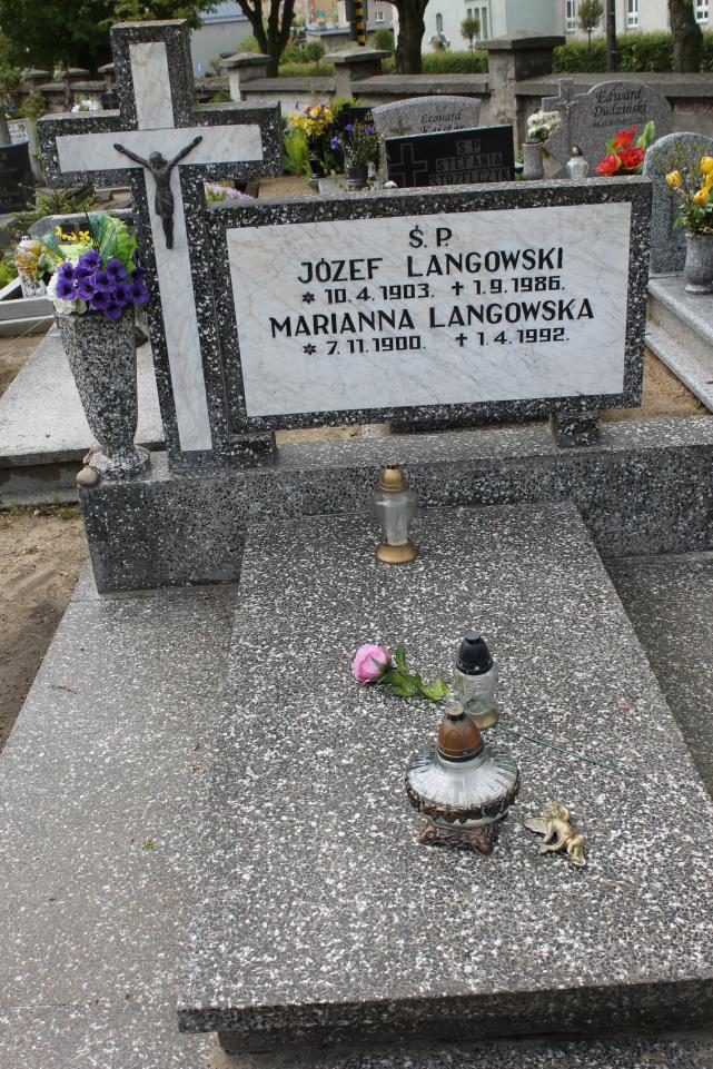 Marianna Langowska 1900 Starogard Gdański ś. Mateusza - Grobonet - Wyszukiwarka osób pochowanych