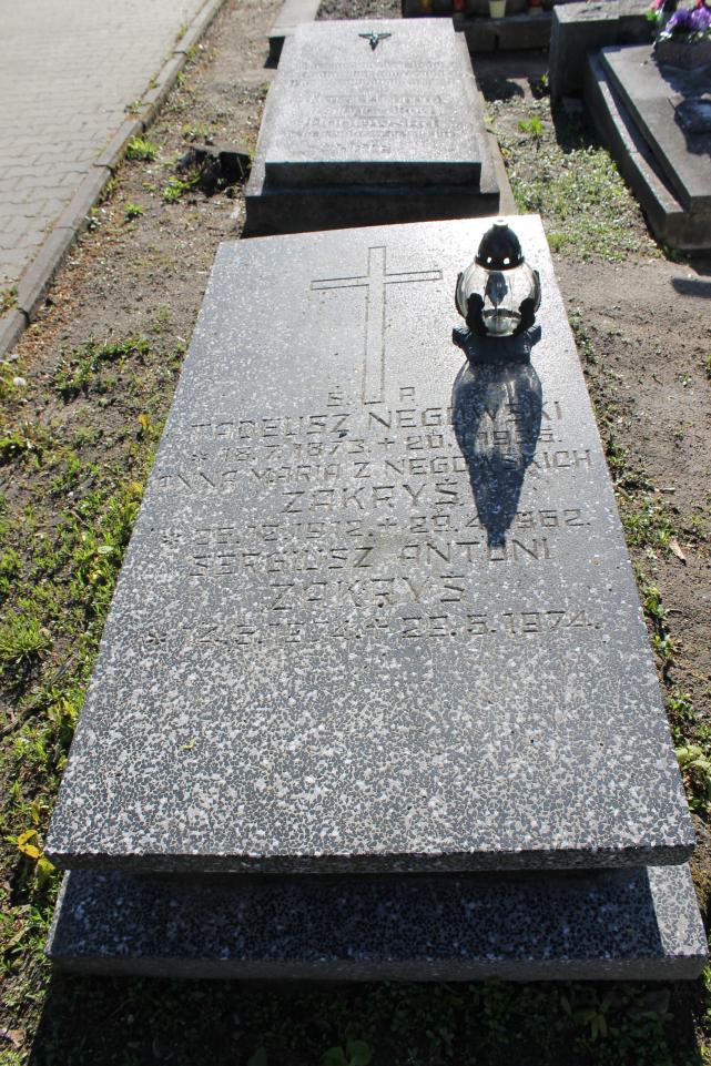 Anna Zakryś 1912 Starogard Gdański ś. Mateusza - Grobonet - Wyszukiwarka osób pochowanych