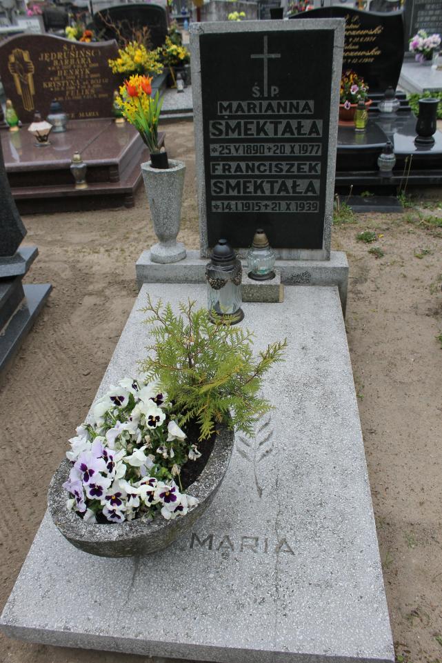 Marianna Smektała 1890 Starogard Gdański ś. Mateusza - Grobonet - Wyszukiwarka osób pochowanych