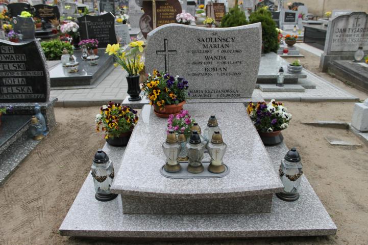 Marian Sadliński 1883 Starogard Gdański ś. Mateusza - Grobonet - Wyszukiwarka osób pochowanych