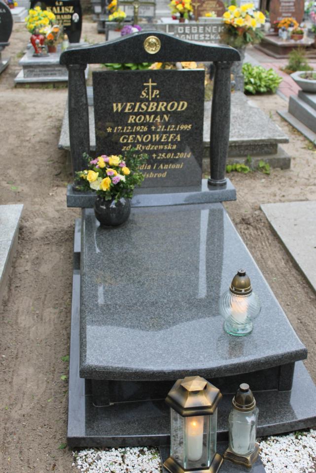 Roman Weisbrod 1926 Starogard Gdański ś. Mateusza - Grobonet - Wyszukiwarka osób pochowanych