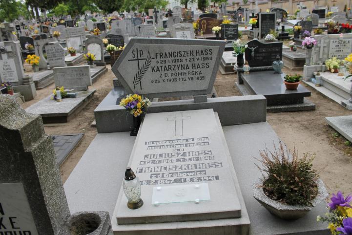 Franciszka Hass 1867 Starogard Gdański ś. Mateusza - Grobonet - Wyszukiwarka osób pochowanych