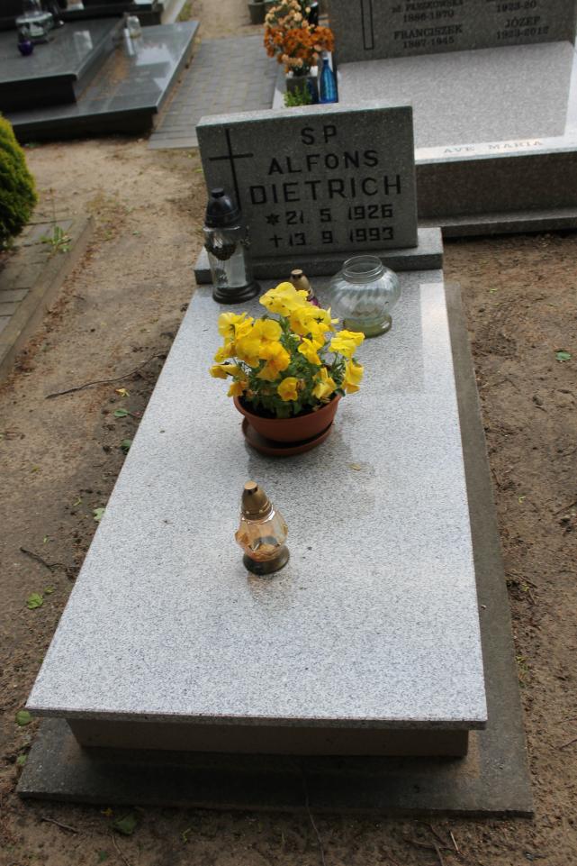 Alfons Dietrich 1926 Starogard Gdański ś. Mateusza - Grobonet - Wyszukiwarka osób pochowanych