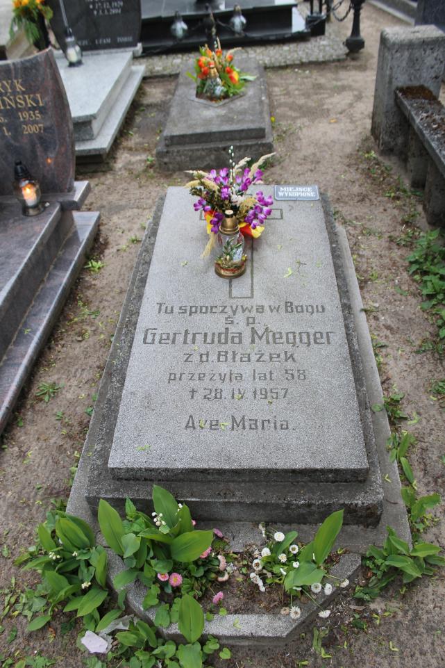 Gertruda Megger Starogard Gdański ś. Mateusza - Grobonet - Wyszukiwarka osób pochowanych