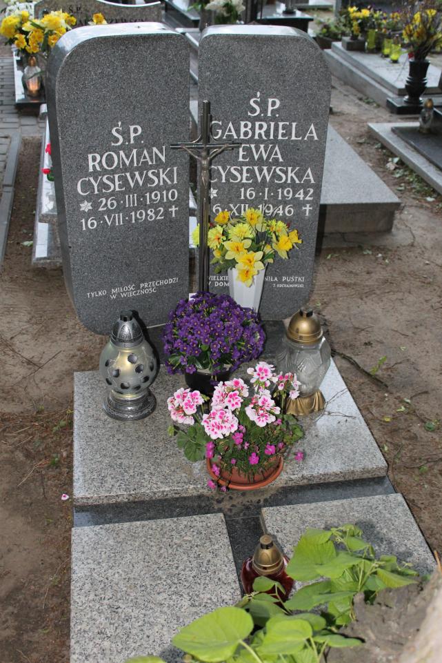 Gabriela Cysewska 1942 Starogard Gdański ś. Mateusza - Grobonet - Wyszukiwarka osób pochowanych