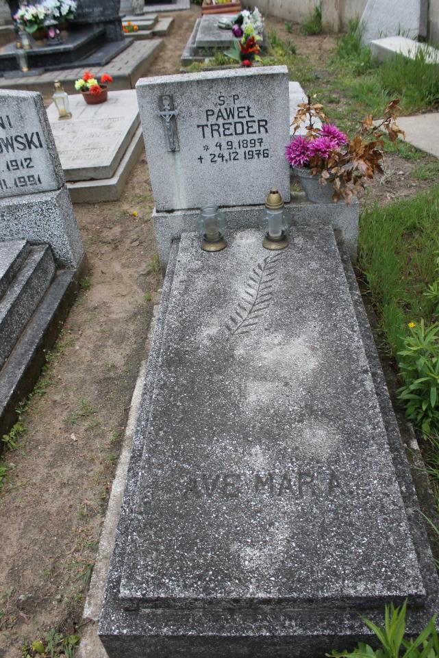 Paweł Treder 1897 Starogard Gdański ś. Mateusza - Grobonet - Wyszukiwarka osób pochowanych