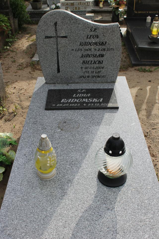 Leon Radomski  1908 Starogard Gdański ś. Mateusza - Grobonet - Wyszukiwarka osób pochowanych