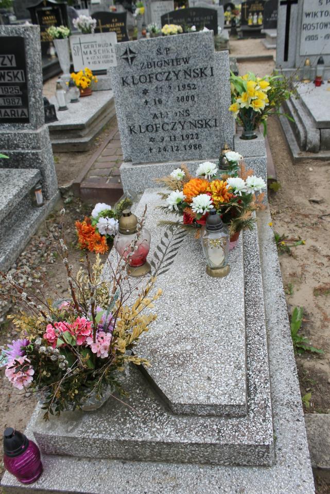 Alfons Klofczyński 1922 Starogard Gdański ś. Mateusza - Grobonet - Wyszukiwarka osób pochowanych