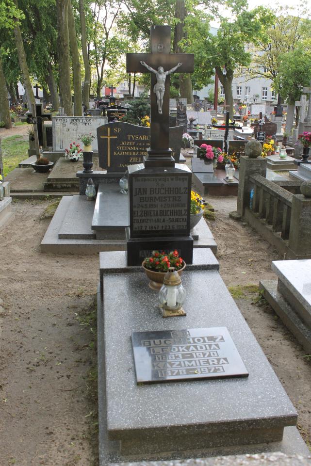 Jan Buchholz 1851 Starogard Gdański ś. Mateusza - Grobonet - Wyszukiwarka osób pochowanych