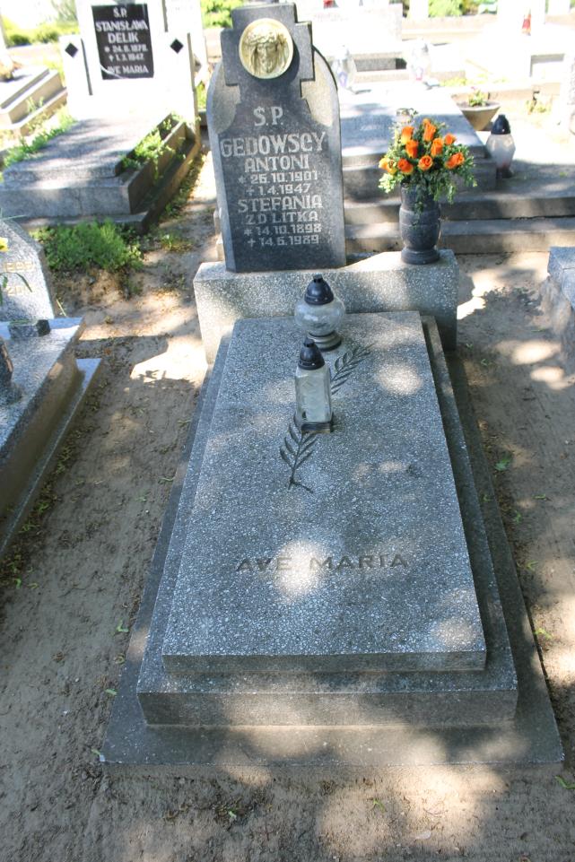 Antoni Gedowski 1901 Starogard Gdański ś. Mateusza - Grobonet - Wyszukiwarka osób pochowanych