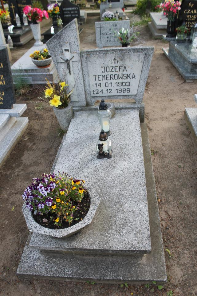 Józefa Temerowska 1903 Starogard Gdański ś. Mateusza - Grobonet - Wyszukiwarka osób pochowanych