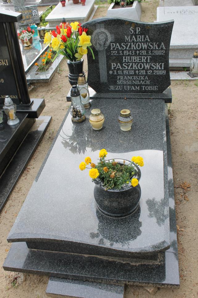 Hubert Paszkowski 1938 Starogard Gdański ś. Mateusza - Grobonet - Wyszukiwarka osób pochowanych