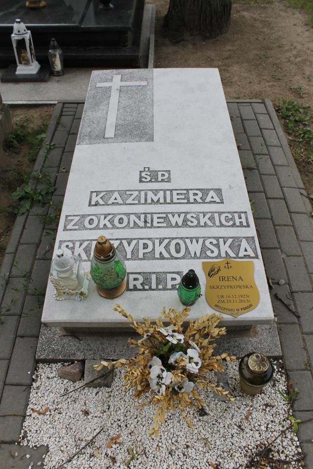 Ireneusz Skrzypkowska 1923 Starogard Gdański ś. Mateusza - Grobonet - Wyszukiwarka osób pochowanych