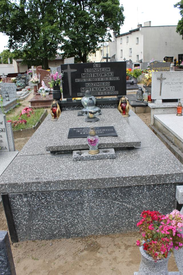 Stanisław Miatkowski 1903 Starogard Gdański ś. Mateusza - Grobonet - Wyszukiwarka osób pochowanych