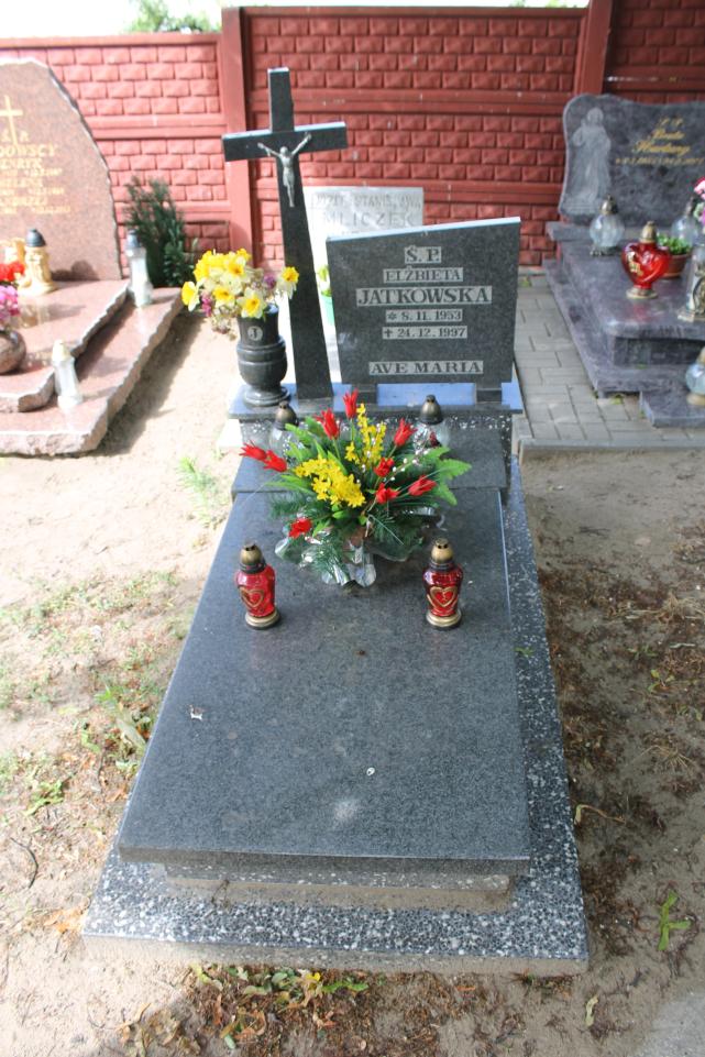 Elżbieta Jatkowska 1953 Starogard Gdański ś. Mateusza - Grobonet - Wyszukiwarka osób pochowanych