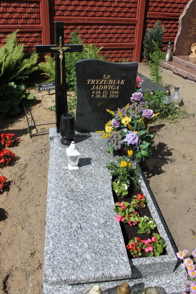 Jadwiga Tryzubiak 1946 Starogard Gdański ś. Mateusza - Grobonet - Wyszukiwarka osób pochowanych