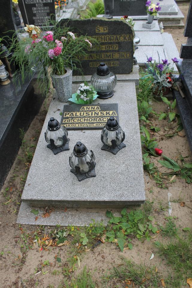 Anna Palusińska Starogard Gdański ś. Mateusza - Grobonet - Wyszukiwarka osób pochowanych