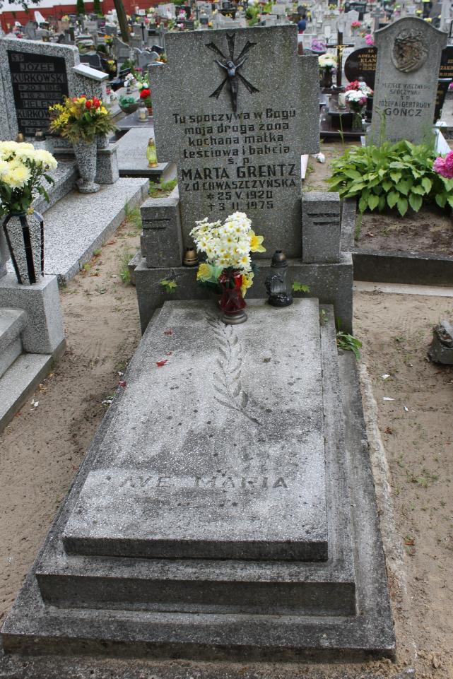 Marta Grentz 1920 Starogard Gdański ś. Mateusza - Grobonet - Wyszukiwarka osób pochowanych