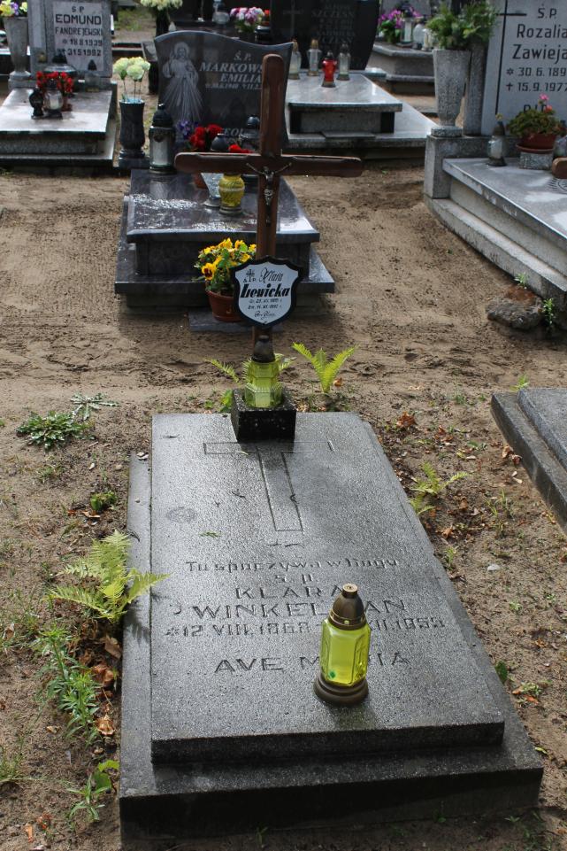 Klara Winkelman 1868 Starogard Gdański ś. Mateusza - Grobonet - Wyszukiwarka osób pochowanych