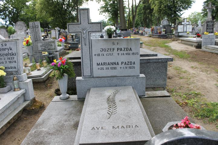 Marianna Pazda 1898 Starogard Gdański ś. Mateusza - Grobonet - Wyszukiwarka osób pochowanych