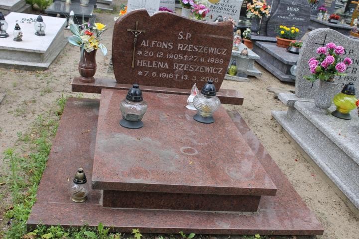 Alfons Rzeszewicz 1905 Starogard Gdański ś. Mateusza - Grobonet - Wyszukiwarka osób pochowanych