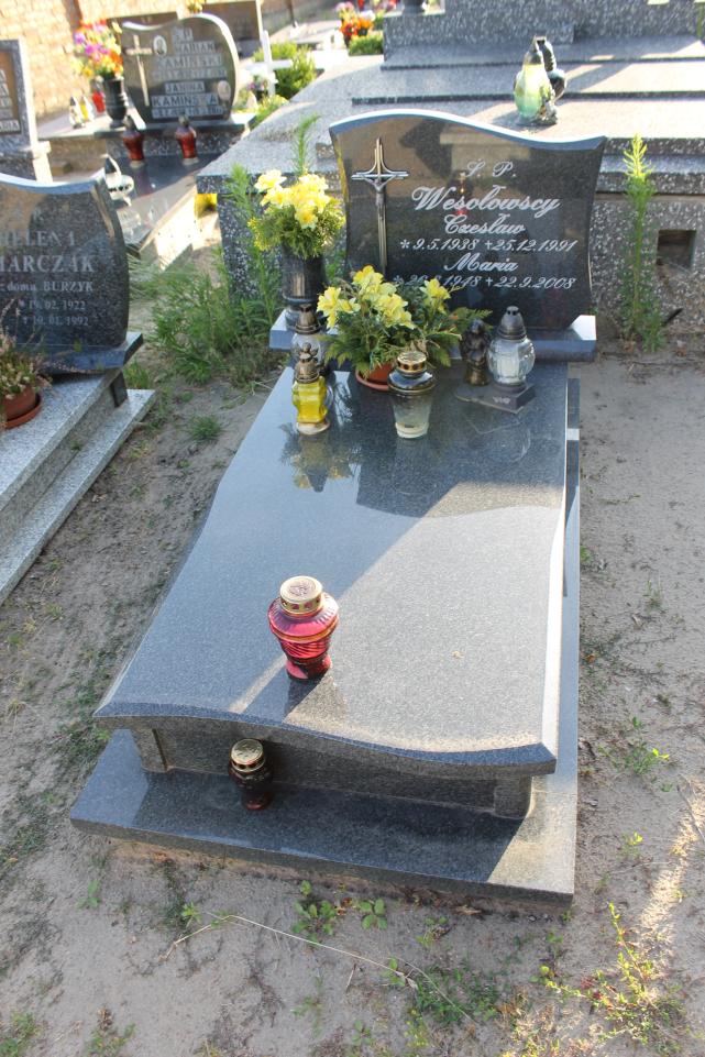 Czesław Wesołkowski 1938 Starogard Gdański ś. Mateusza - Grobonet - Wyszukiwarka osób pochowanych