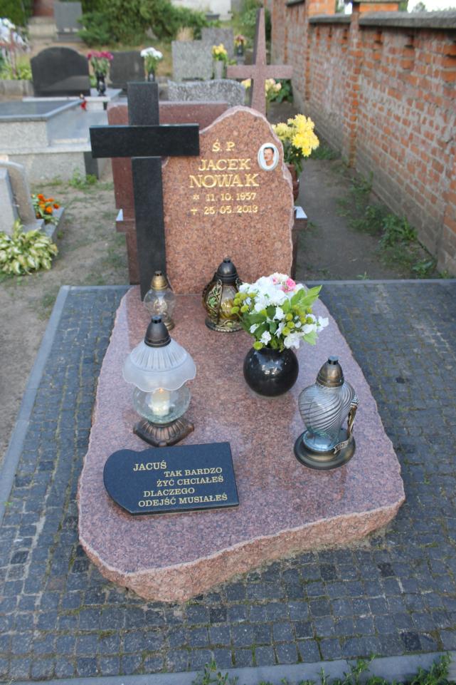 Jacek Nowak 1957 Starogard Gdański ś. Mateusza - Grobonet - Wyszukiwarka osób pochowanych