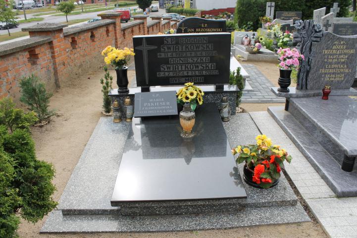 Bogdan Świątkowski 1923 Starogard Gdański ś. Mateusza - Grobonet - Wyszukiwarka osób pochowanych