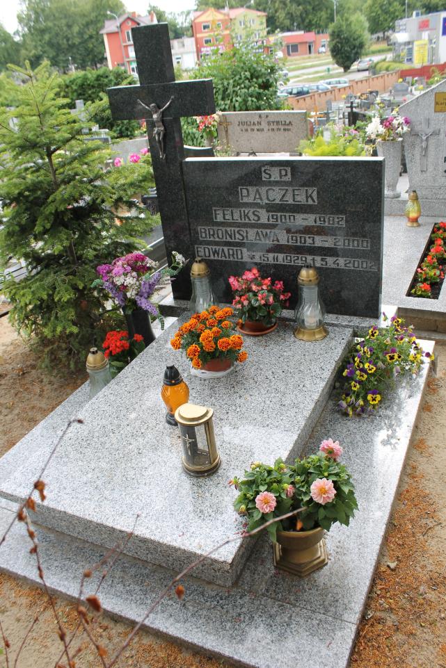 Edward Pączek 1929 Starogard Gdański ś. Mateusza - Grobonet - Wyszukiwarka osób pochowanych