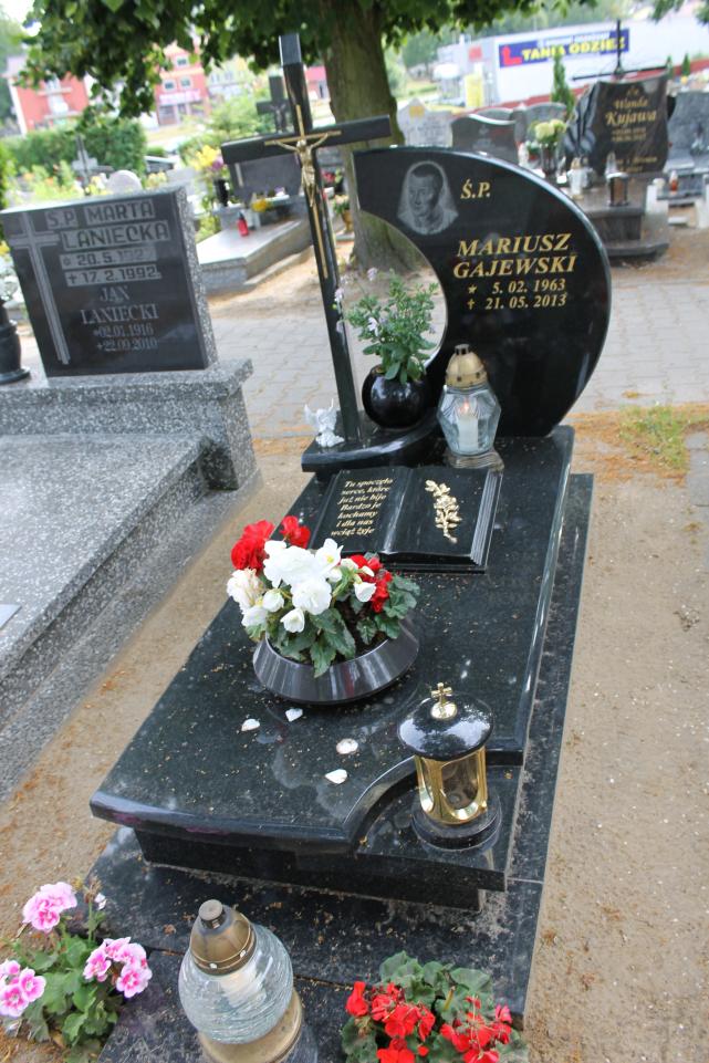 Mariusz Gajewski 1963 Starogard Gdański ś. Mateusza - Grobonet - Wyszukiwarka osób pochowanych