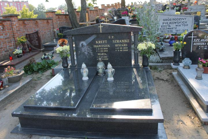 Franciszek Kreft 1909 Starogard Gdański ś. Mateusza - Grobonet - Wyszukiwarka osób pochowanych